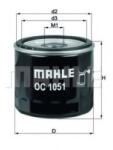 MAHLE Filtru ulei MAHLE ORIGINAL OC 1051 (OC 1051)