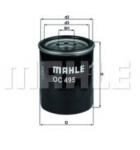 MAHLE Filtru ulei MAHLE ORIGINAL OC 495 (OC 495)