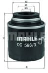 MAHLE Filtru ulei MAHLE ORIGINAL OC 593 3 (OC 593/3)