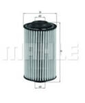 MAHLE Filtru ulei MAHLE ORIGINAL OX 399D (OX 399D)