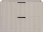 Comad Adel Cashmere dulap 80x46x57 cm sub chiuveta pe perete bej ADEL CASHMERE 82-80-2S (ADELCASHMERE82802S)