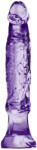 Get Real Toyjoy - dildo anal pentru începători - textură realistă - 16cm mov (8713221832245) Dildo