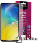 MyScreen CRYSTAL BacteriaFREE képernyővédő fólia - CRYSTAL - 1db, törlőkendővel, antibakteriális, A képernyő sík részét védi! - SAMSUNG Galaxy S10e (SM-G970F/W) (M4182CCBF)