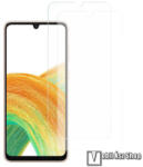 Amorus előlap védő karcálló edzett üveg - 2db, 0, 3 mm vékony, 9H, Arc Edge, A képernyő sík részét védi - SAMSUNG Galaxy A33 5G (SM-A336)
