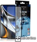 MyScreen DIAMOND GLASS EDGE előlap védő karcálló edzett üveg - FEKETE - 9H, 0.33 mm, A teljes felületén tapad, a teljes képernyőt védi - Xiaomi Poco X4 Pro 5G (MD6464TG DEFG BLACK)