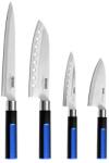 Monix Set 4 Cutite Profesionale Japoneze Monix - Cuti Feliat, Santoku, Universal, Deba