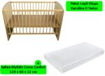 Klups Patut Klups Karolina II Natur + Saltea 12 MyKids - shop-doa