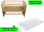 Klups Patut KLUPS Karolina II Natur + Saltea 10 MyKids Confort II