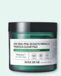 Some By Mi Savpárnák problémás bőrre Aha-Bha-Pha 30 Days Miracle Truecica Clear Pad - 125 ml / 70 db