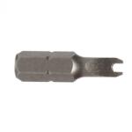 PROLINE Spanner Bitfej - 1/4" / 25mm - 8mm, 2db/cs (10872)