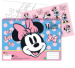 GIM Disney Minnie A/4 spirál vázlatfüzet 40 lapos matricával (GIM34038416)