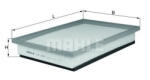 MAHLE Filtru aer MAHLE ORIGINAL LX 1000 (LX 1000)