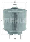 MAHLE Filtru aer MAHLE ORIGINAL LX 1006 2D (LX 1006/2D)