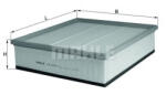 MAHLE Filtru aer MAHLE ORIGINAL LX 513 1 (LX 513/1)