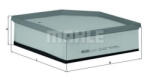 MAHLE Filtru aer MAHLE ORIGINAL LX 1607 1 (LX 1607/1)