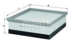 MAHLE Filtru aer MAHLE ORIGINAL LX 2077 4 (LX 2077/4)