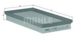 MAHLE Filtru aer MAHLE ORIGINAL LX 1625 (LX 1625)