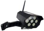 Baterie Centrum Cameră LED de supraveghere falsă cu senzor LED/3, 7V IP44 negru + telecomandă (BC0568)