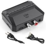 Vaorlo Bluetooth 5.3 аудио приемник, RCA (Cinch), 3, 5mm AUX, USB, microSD, NFC, микрофон, за кола (XXX)