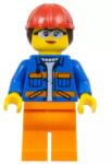 LEGO® cty1402 - LEGO CITY minifigura, építőipari munkásnő (cty1402)