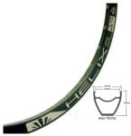 SUNringlé Abroncs SUNringlé HELIX TR27 SL tubeless ready 27.5" 32h fekete