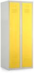 Rauman Fém szekrény, 60 x 50 x 150 cm, hengerzár, sárga - ral 1023