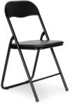 Rauman Rosso összecsukható konferencia szék, fekete