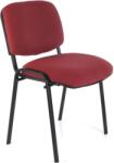 Rauman Viva N konferencia szék, fekete lábak, piros