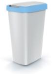 Prosperplast Szemeteskosár színes tetővel, 45 l, kék / szürke