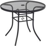 Rauman Gavino kerti asztal, szürke