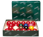 Aramith snooker golyókészlet, 57, 2mm (pool biliárd golyómérettel) (181070)
