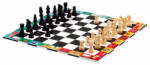 DJECO Társasjáték klasszikus - Sakk, Kínai sakk és Dáma - Chess+Checkers (DJ05225)