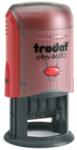 TRODAT 46130 Kör Dátumbélyegző (Ø 30 Mm) Lenyomattal