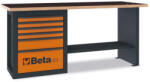 Beta C59A-A "Endurance" munkapad 6 fiókos blokkal + 90 darabos szerszámkészlet (059000011)
