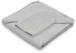 NEW BABY Gyermek frottír törölköző és kapucnival New Baby BASIC 80x80 szürke - pindurka