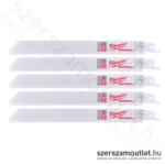 MILWAUKEE Univerzális orrfűrészlap 200mm (5db) (fa/fém/műanyag) (48005093) (48475093) (48475093)