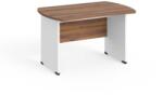 LENZA Manager asztal 120 x 85 cm, warmia dió / fehér