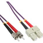 InLine Cablu fibra optica Duplex Multimode SC-ST LSOH OM4 10m, InLine IL82510P (IL82510P)