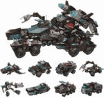 Qman építőkészlet Shadow Pulse Combat Vehicle 1413 8 az 1-ben készlet 714 db (LEGO kompatibilis) (QM1413)