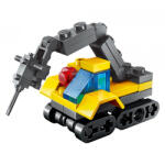 Qman építőkészlet Squros Extreme Changeable 2102-3 Scorpion bontókalapács 3 az 1-ben 32 db (LEGO kompatibilis) (QM2102-3)