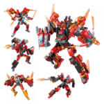 Qman építőkészlet Roaring Flame God General 41305 4 az 1-ben készlet 1201 db (LEGO kompatibilis) (QM41305)