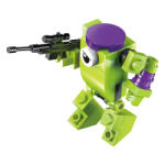 Qman építőkészlet Hyperfunction Tactical Unit 2101-5 Robot Troops 3 az 1-ben 28 db (LEGO kompatibilis) (QM2101-5)