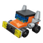 Qman építőkészlet Trans Collector 2106-10 teherautó 3 az 1-ben 30 db (LEGO kompatibilis) (QM2106-10)
