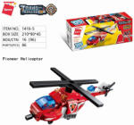 Qman építőkészlet Blazing Mars 1416-5 Pioneer helikopter 86 db (LEGO kompatibilis) (QM1416-5)