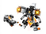 Qman építőkészlet Guardian of Star's Core 3102-2 Auto "Silver Connon" 2 az 1-ben 136 db (LEGO kompatibilis) (QM3102-2)