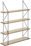 Atmosphera Createur D'interieur Raft perete Iris, MDF, metal, 60 x 80 cm Raft