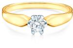 SAVICKI Inel de logodnă Triumph of Love: aur bicolor, cu diamant - savicki - 5 985,00 RON