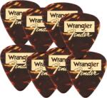 Fender Wrangler® Picks, 351 Tortoiseshell Med
