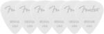 Fender Wavelength White 351 Medium