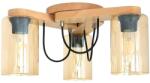 LemnLights Lustra aplicata clasica fabricata manual SIENA YELLOW (WOOD-SIENA YELLOW-LA3)